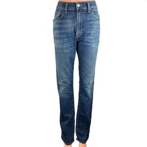Lucky Brand 410 Blue Denim Straight Leg Stretch Athletic Slim Jeans Size 32\34